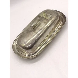Vintage Reed and Barton Silverplate Butter Dish 1142 - Picture 1 of 4