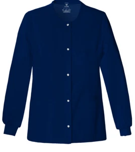 New with Tags Cherokee Women's Warm-Up Snap Front Jacket 1330 - Picture 1 of 1