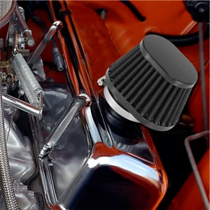 Universal Red 51mm 2inch Motorcycle Air Intake Filter Cleaner Pod Replacement - Picture 1 of 7