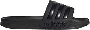 Adidas Mens Adilette Shower Locker Slide Shoe Water Sandal Black/Black GZ3772 - Picture 1 of 4