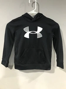 Under Armour Hoodie Size 6 Outdoors Sporty Everyday Athletic Sport Fleece Lined - Picture 1 of 3