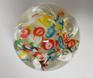 Vintage art glass paperweight BEAUTIFUL PIECE - Picture 1 of 6