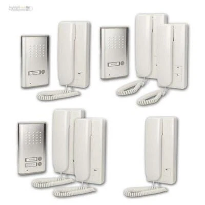 Türklingel Türsprechanlage Gegensprechanlage, Sprechanlage 4-Draht, 1/2 Familien - Bild 1 von 4