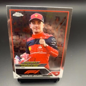 2023 Topps Chrome F1 #168 Charles Leclerc Scuderia Ferrari - Picture 1 of 2