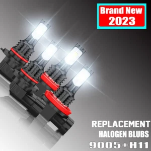 For Honda Accord Sport 2017-2016 4x LED Headlight Bulbs High-Low Beam - Foto 1 di 24