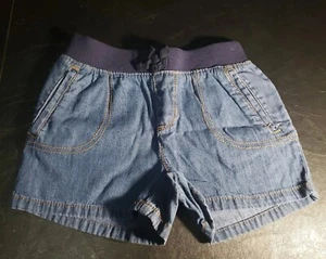 Girls Children's Place Denim Shorts - Size 6X/7 - Summer Elastic Waist NWOT - Picture 1 of 4