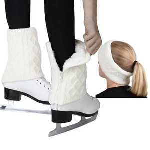 Leg Warmers Set for Ice Figure Skating, Used, missing the headband. - Picture 1 of 6