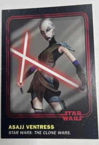 2016 Topps Card Trader Asajj Ventress Red Variant NM/M Physical Card - Picture 1 of 2
