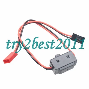 RC Model Receiver On Off Battery Switch JR Plug male JST Female - Picture 1 of 1