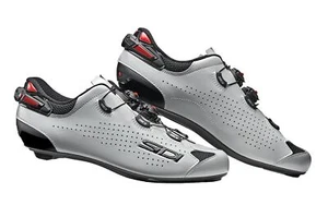 Sidi Shot 2 Men's Road Cycling Shoes, Black/Shiny Grey, M44.5 - Picture 1 of 1