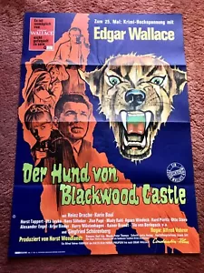 Der Hund von Blackwood Castle Kinoplakat Poster A1, 1967, Edgar Wallace, Drache - Bild 1 von 1