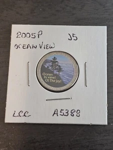 2005-P Ocean In View PAINTED Nickel Uncirculated  - Picture 1 of 3