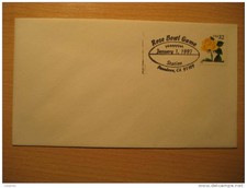 1997 USA Pasadena Rose Bowl Rose Cancel Case American Football Cup Soccer Futbo