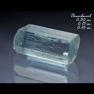 AQUAMARINE BERYL VIETNAM MINERALS CRYSTALS GEMS-THN - Picture 1 of 2