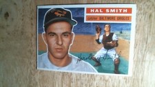 1956 Topps baseball card # 62 Hal Smith EXNM