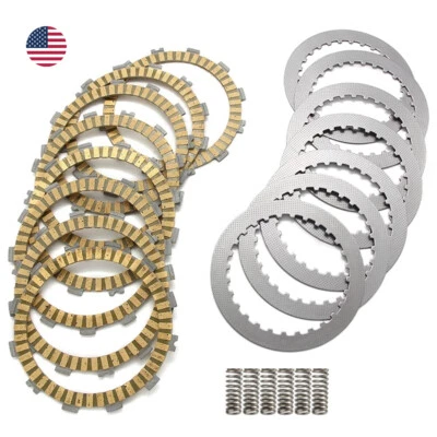 Kit de embrague con discos placas resortes para Honda 2002-2008 CRF450R y 2012-17 CRF450X Foto 1 de 4