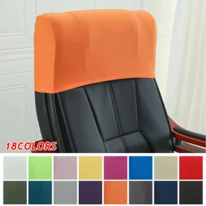 Elastic Office Chair Backrest Cover Computer Chair Back Protection Slipcover § - Picture 1 of 38