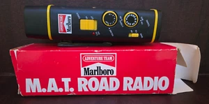 Vintage NOS 1993 Marlboro Adventure Team MAT Road Radio Flashlight Combo Tested - Picture 1 of 2