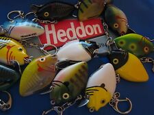 Heddon Fishing Lure Keychain Quality Boat Key Choice of Colors Punkinseed