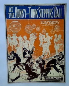 Partituras negras de 1922 en el baile Honky-Tonk Steppers ~ Jimmy Durante - Imagen 1 de 2