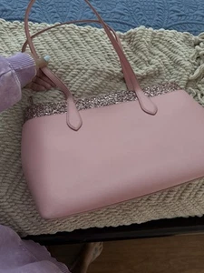 kate spade pink glitter purse - Picture 1 of 2