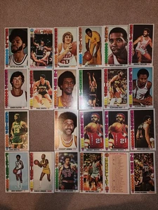 1976-77 Topps Basketball Lot Of 23 Cards Gilmore McGinnis Nater Watts Issel - Picture 1 of 7