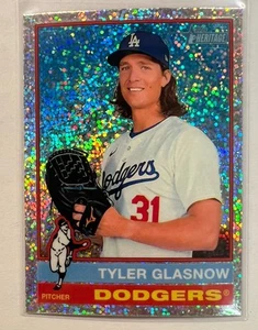 2025 Heritage Tyler Glasnow Silver Sparkle - Foto 1 di 2