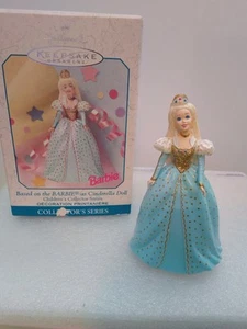 1999 Hallmark Ornament Barbie as Cinderella 3rd Children's Collector Series Neu in OVP - Bild 1 von 4