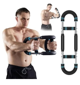 Hot Wave Arm Force Rod Trainer Equipment Adjustable Chest Expander Exerciser - Picture 1 of 5