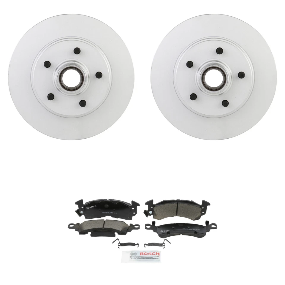 Комплект передних 301 мм роторов тихих керамических дисковых тормозных колодок Bosch для Astro Safari - Изображение 1 из 1