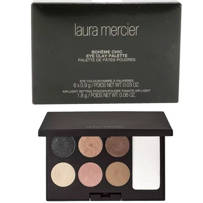 Laura Mercier BOHEME CHIC Eye Clay Palette (2018?) RARE Discontinued ltd ed NIB - Image 1 of 4