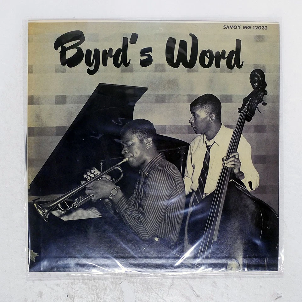 DONALD BYRD BYRDS WORD SAVOY MG12032 Japan INSERT VINYL LP Foto 1 de 1