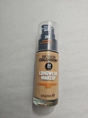Revlon ColorStay Foundation Combo/Oily Skin Shade 260 Light Honey — Free Ship - Image 1 of 3