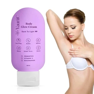 VauriiC Skin Brightening Body Cream 100 gms Reduces Dark Spots on Underarms - Bild 1 von 8