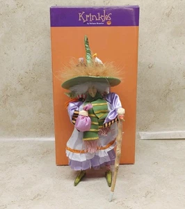 Dept 56 Krinkles Patience Short Witch With Baby Dragons 11,5" Figur 2004 - Bild 1 von 23