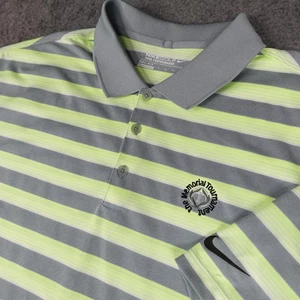 Nike Polo Shirt Mens 2XL Green Memorial Tournament Muirfield Village Golf Club - Picture 1 of 11