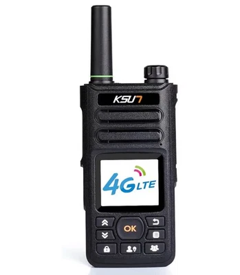 KSUN 4G Network Radio WiFi Walkie Talkie Long Range with Bluetooth-Compatible... - Image 1 of 2