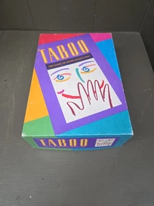 TABOO Milton Bradley 1989 vintage - Un gioco di indicibile divertimento!    RL167 - Foto 1 di 6