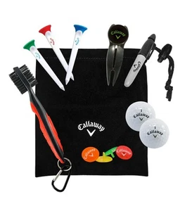 🔥NUOVO🔥 Callaway Golf on-Course Starter Set, include custodia in velluto nero - Foto 1 di 6