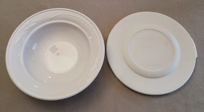 "Cuenco de cereales Corning Ware informal elegancia con tapa blanco 8"" L-20 15" Foto 1 de 4