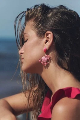 ZARA STYLE CRAB EARRINGS NEW SEASON SUMMER EARRINGS - Image 1 of 4