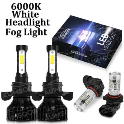 Combo de lâmpadas de neblina 4x para Ford Explorer Sport Trac 2007-2010 LED - Imagem 1 de 4