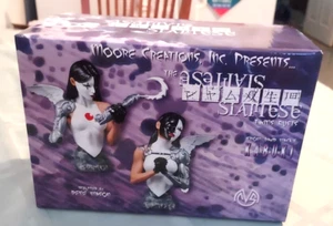 2003 Moore Creations INC. Kabuki Siamese Twins Busts Limited # 3000 Sealed NIP - Picture 1 of 7