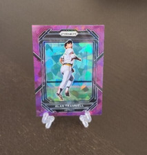 2023 Panini Prizm Alan Trammell Purple Cracked Ice Card Detroit Tigers