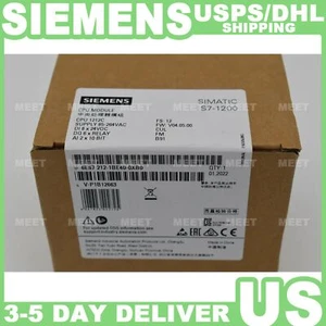 New Siemens SIMATIC S7-1200 CPU 1212C 6ES7212-1BE40-0XB0 6ES72121BE400XB0 - Picture 1 of 3