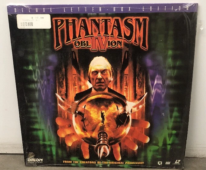 1998 PHANTASM IV OBLIVION LASER DISC LASERDISC LD NTSC TALL MAN HORROR — 第 1/2 张图片