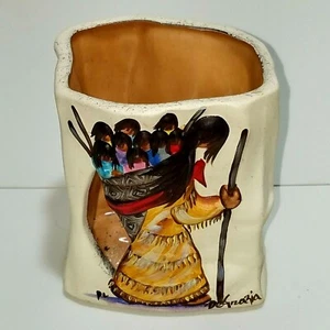 De Grazia Sandstone Candle Holder Luminaria Bag - Picture 1 of 11