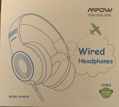 Auriculares con cable sobre la oreja Mpow CH6S para niños niños niños niñas Foto 1 de 3