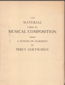 Goetschius Material Used in Musical Composition a System of Harmony - Bild 1 von 4