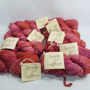 Araucania Nature Cotton Pink Coral Hand Dyed Yarn Full 100g Skein Color 223 - Picture 1 of 11